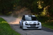 Rallye Český Krumlov: Test Škoda Motorsport